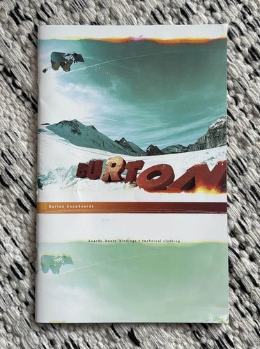 1998 burton snowboards catalog - 1998,